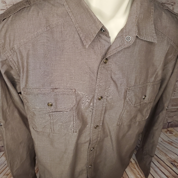 Mens American Rag Button Down size Large - Picture 2 of 7